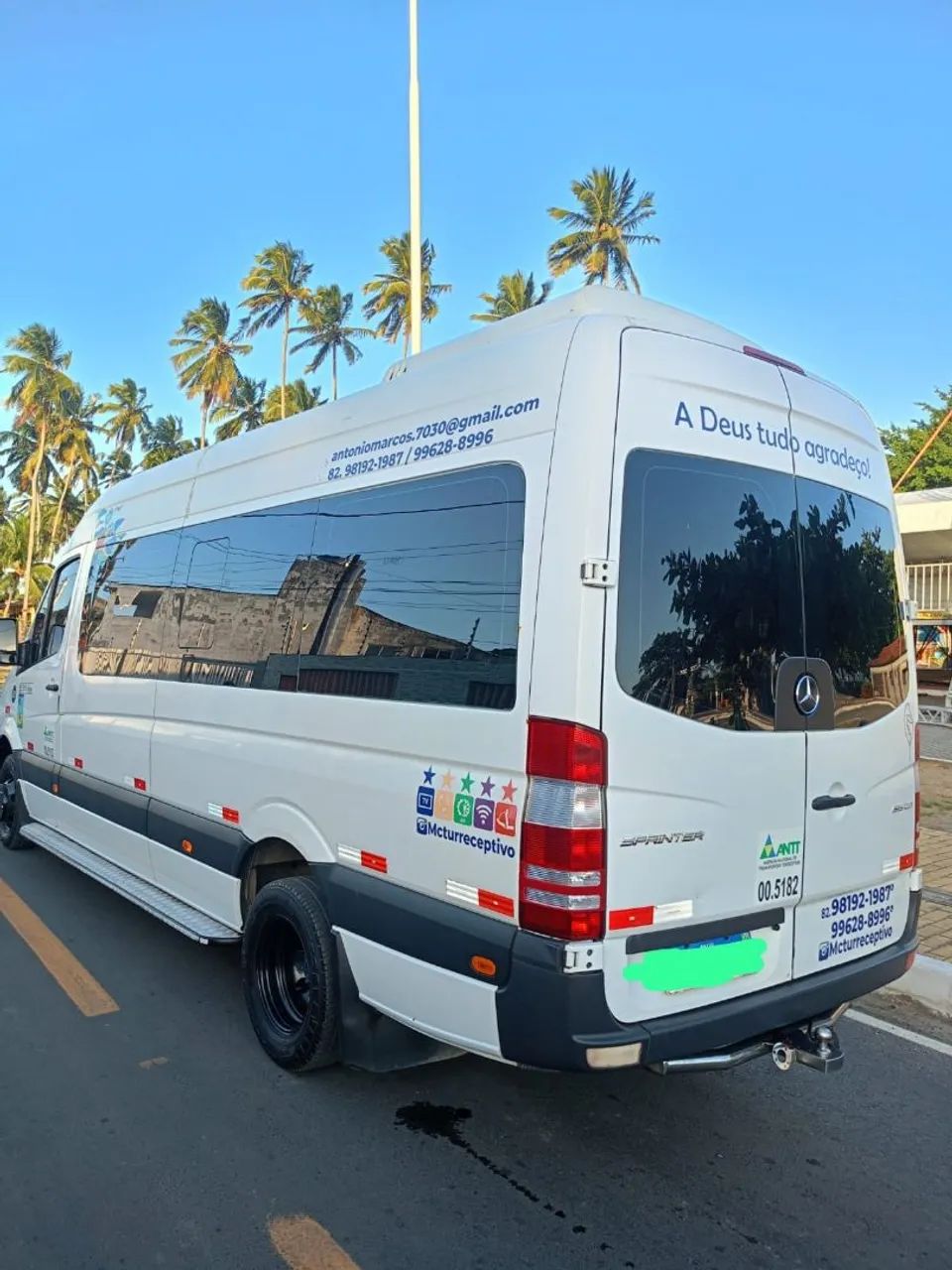 Van Sprinter 515 seminova com tv 18 lugares  - Foto 9