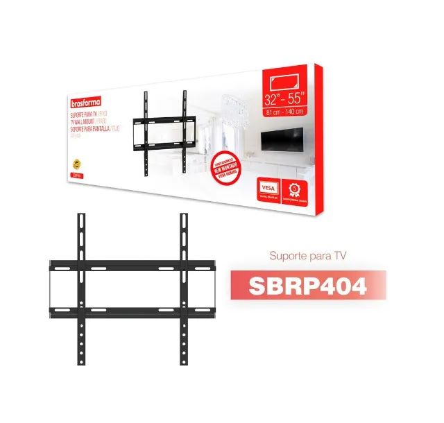 Suporte Tv Fixo 32 Á 55 Polegadas Brasforma