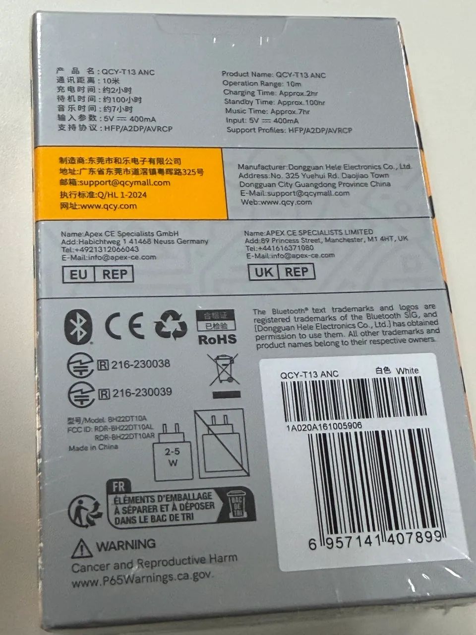 Fone QCY T13 ANC - MELHOR CUSTO X BENEFÍCIO  - Foto 2