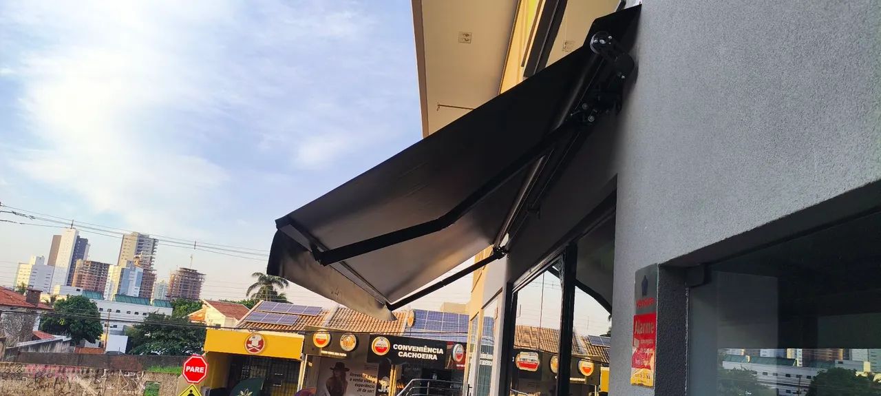 Toldo Articulado com tecido Náutico 