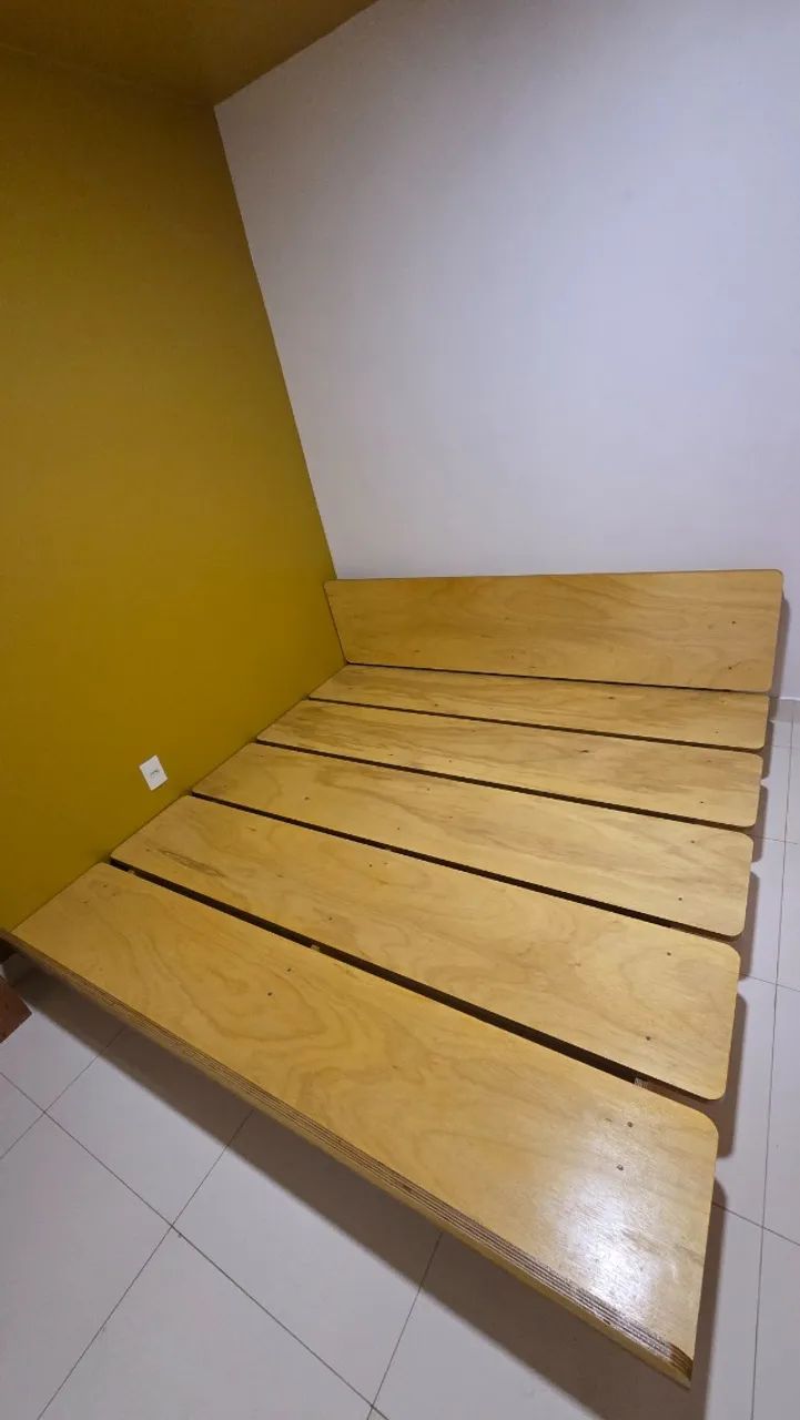Cama Tatame King Size | Compensado Naval | 100% DIY - Foto 5