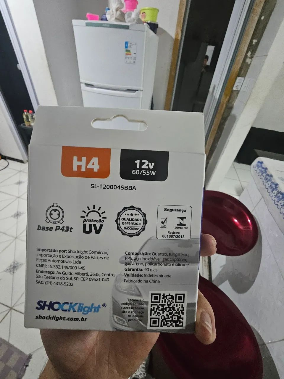 Vendo par de luz super branca H4 - Foto 3