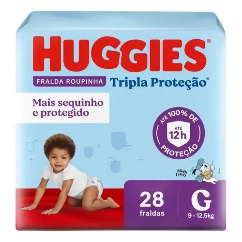Vendo fralda Huggies 