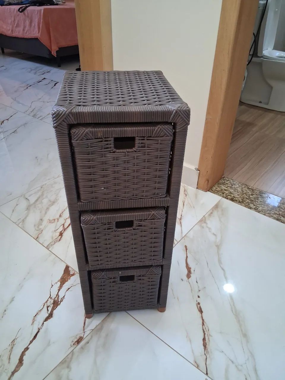 Gaveteiro de vime