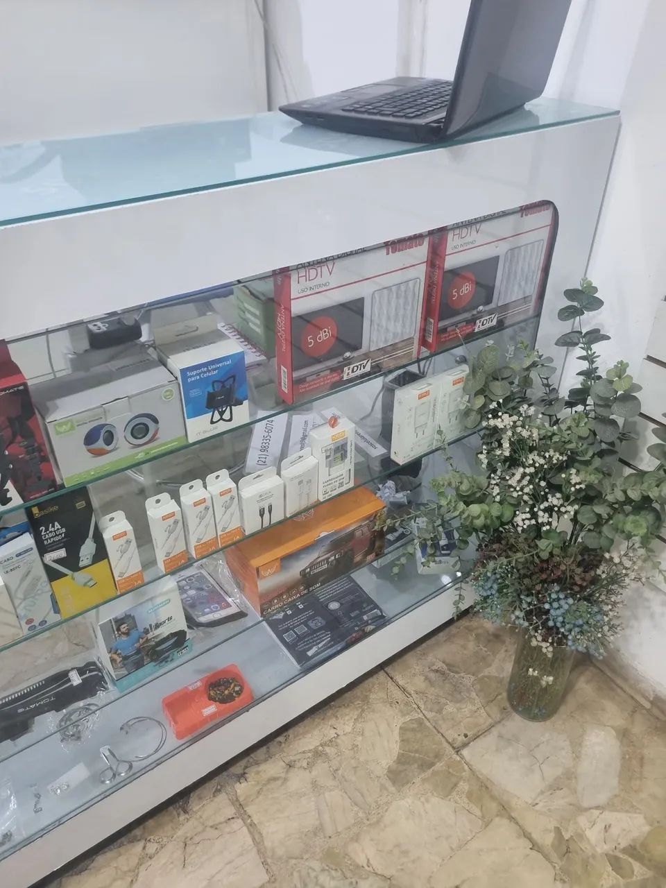 Balcão em ACM 2.80 perfeito ACEITO OFERTA URGENTE - Foto 4