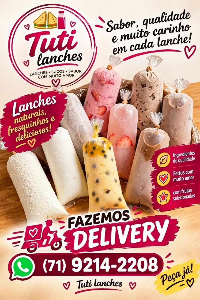 Lanches saudáveis 
