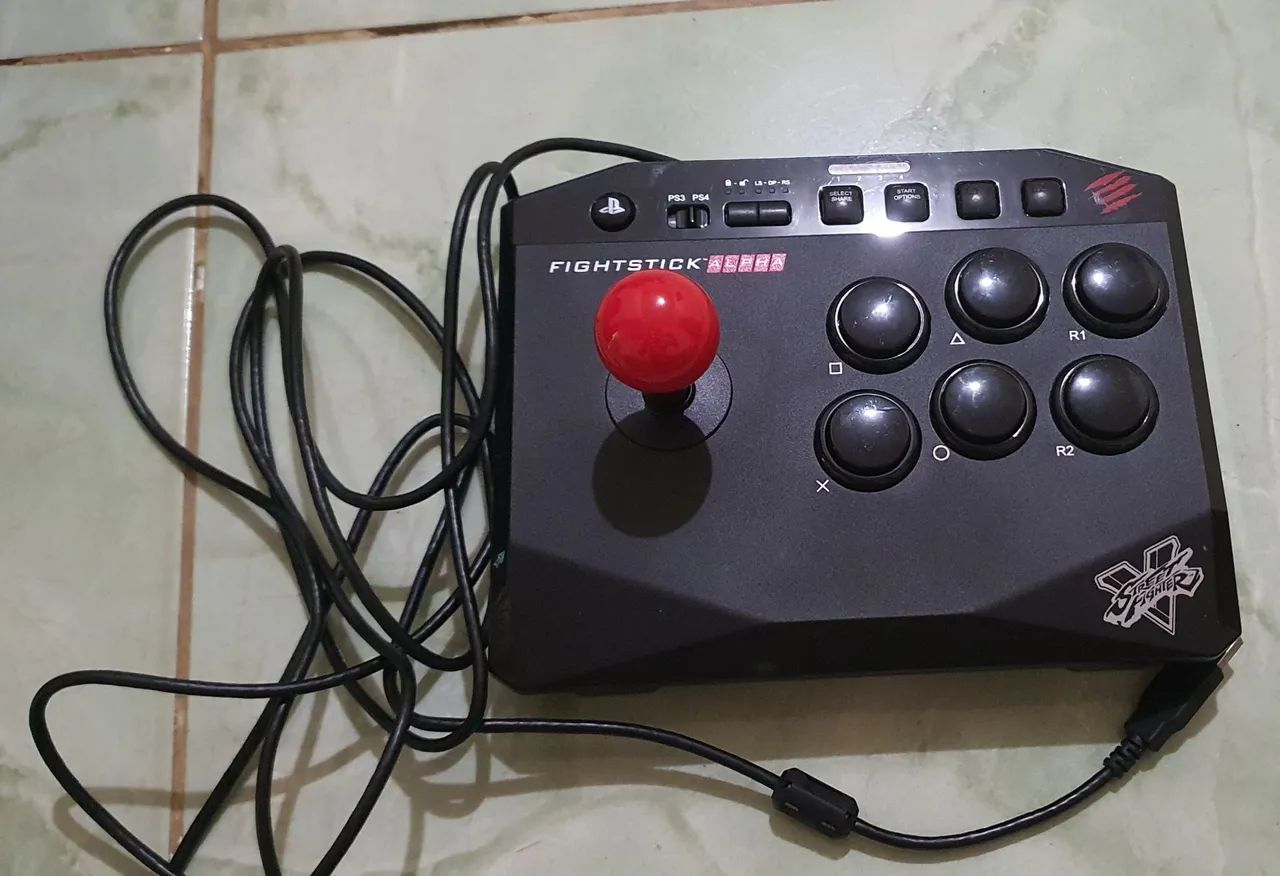 Controle arcade Ps3/Ps4 Original Sony - Foto 2
