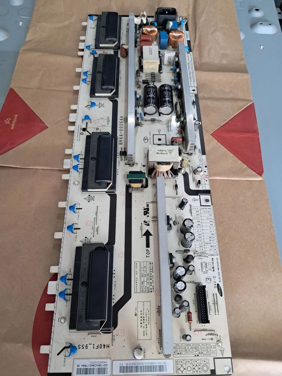 Placa da fontetv samsung LN40B550