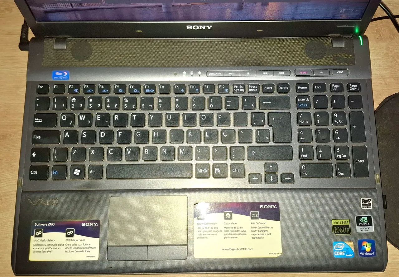 Notebook SONY VAIO 16,4" FULL HD ? CORE i5 ? 6GB RAM ? SSD 480GB ? NVIDIA - Foto 3