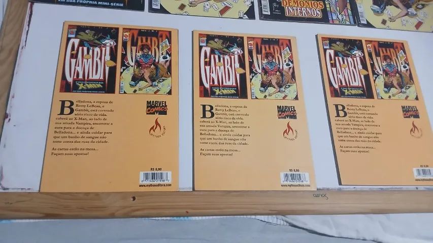 GAMBIT DOS X MEN - ENCADERNADO OU EM 2 PARTES - Foto 2