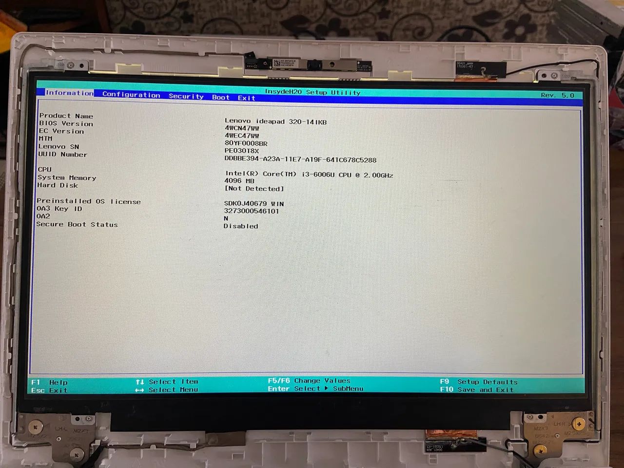 Tela 14 Led slim para notebook