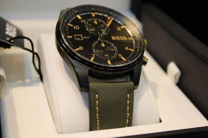 Relógio Masculino BOSS Skytraveller 1514148 44 mm Pulseira de