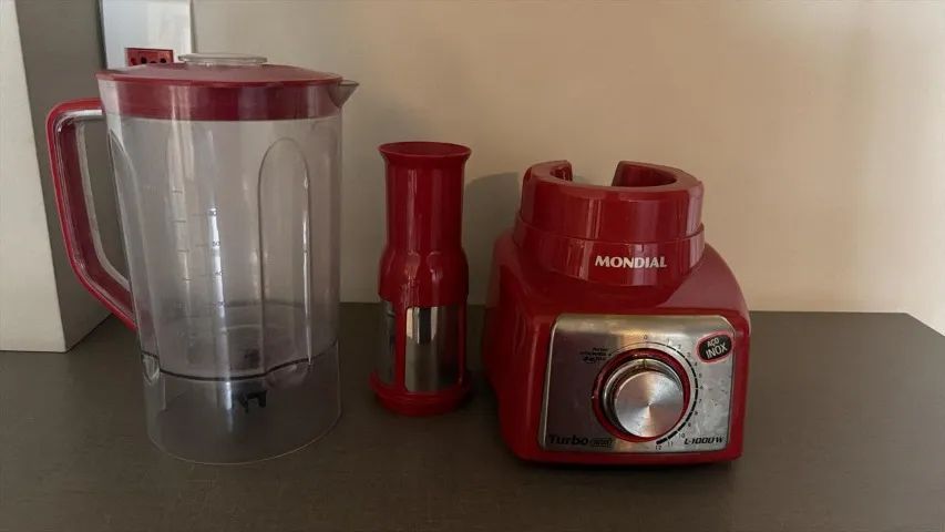 Liquidificador Mondial Turbo Inox 1000W - Potente