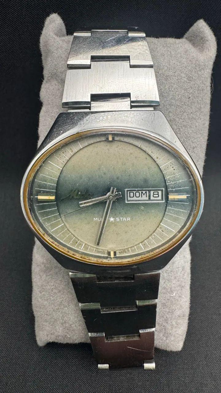 Relógio Mido Multi Star "Maracanã" - Automático Vintage - 70