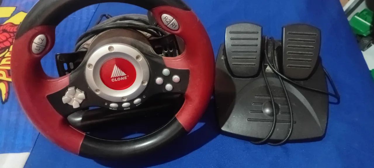 Vendo volante do ps2 da até no ps4  - Foto 2