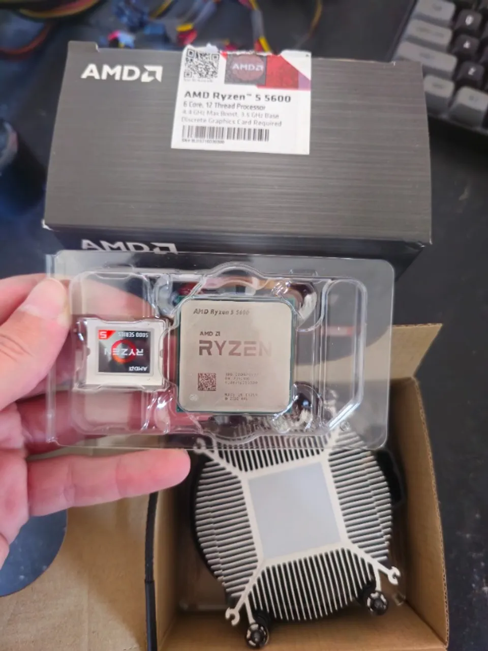 Processador ryzen 5 5500 com cooler box - Processadores - Barra de
