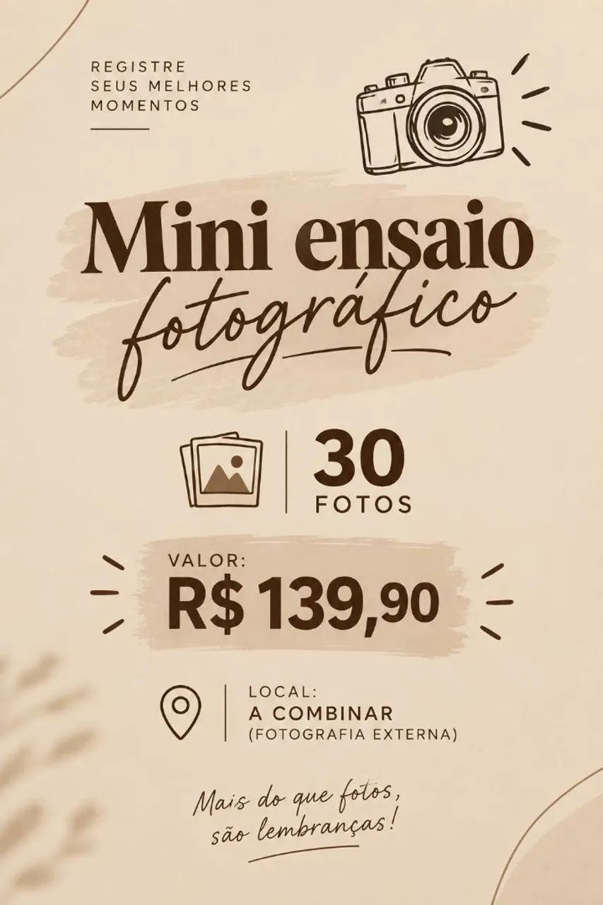 Ensaio fotográfico 