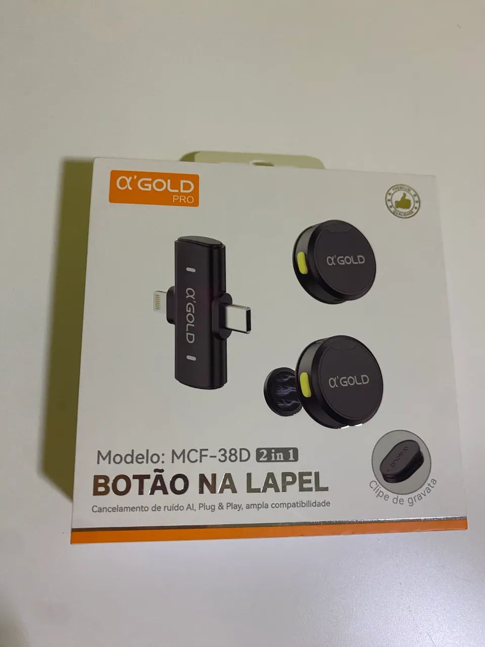 Microfone de lapela 440254776068034563