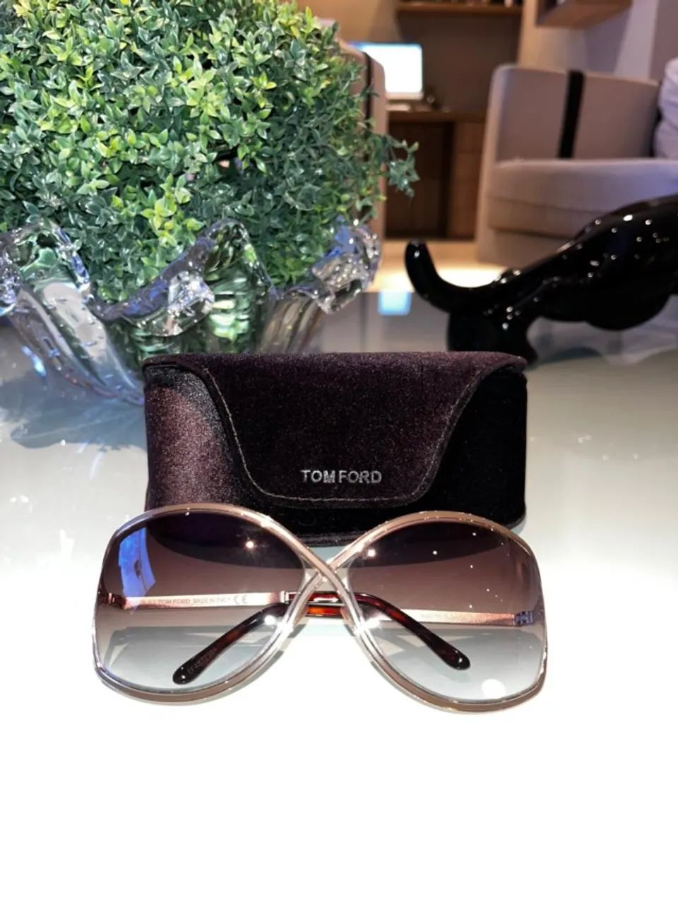 Óculos Tom Ford RITA TF225 original + estojo (lente degradê)
