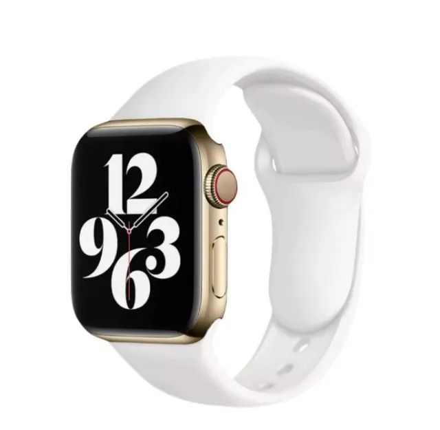 Pulseira SmartWatch silicone lisa 42mm a 49mm - Foto 5