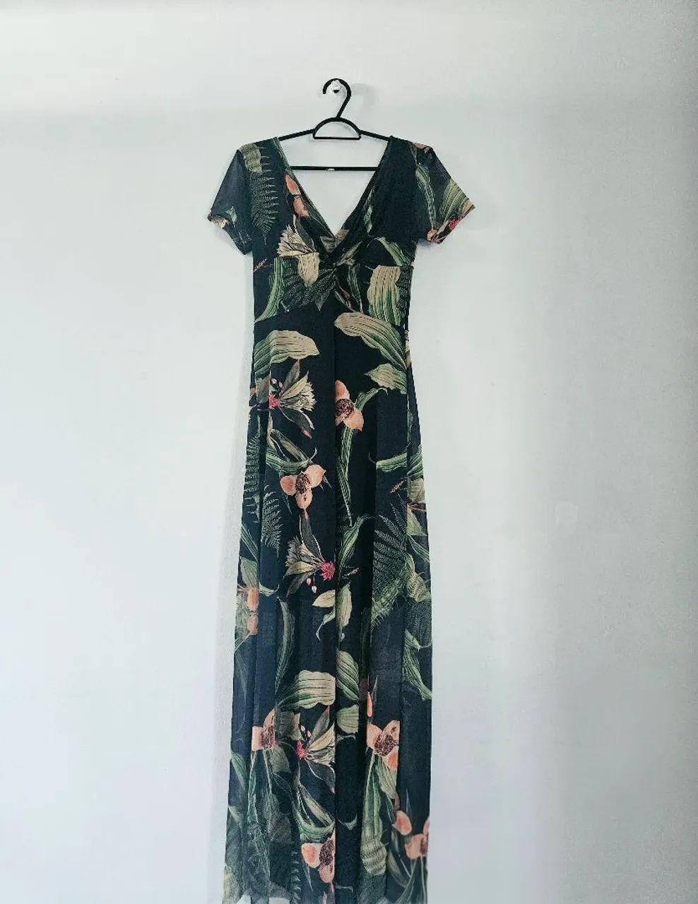 Vestido Longo Floral Zinzane