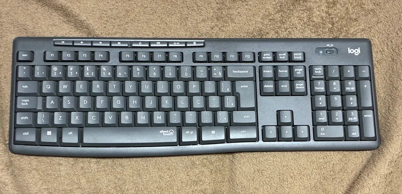 KIT TECLADO E MOUSE LOGITECH - Foto 2