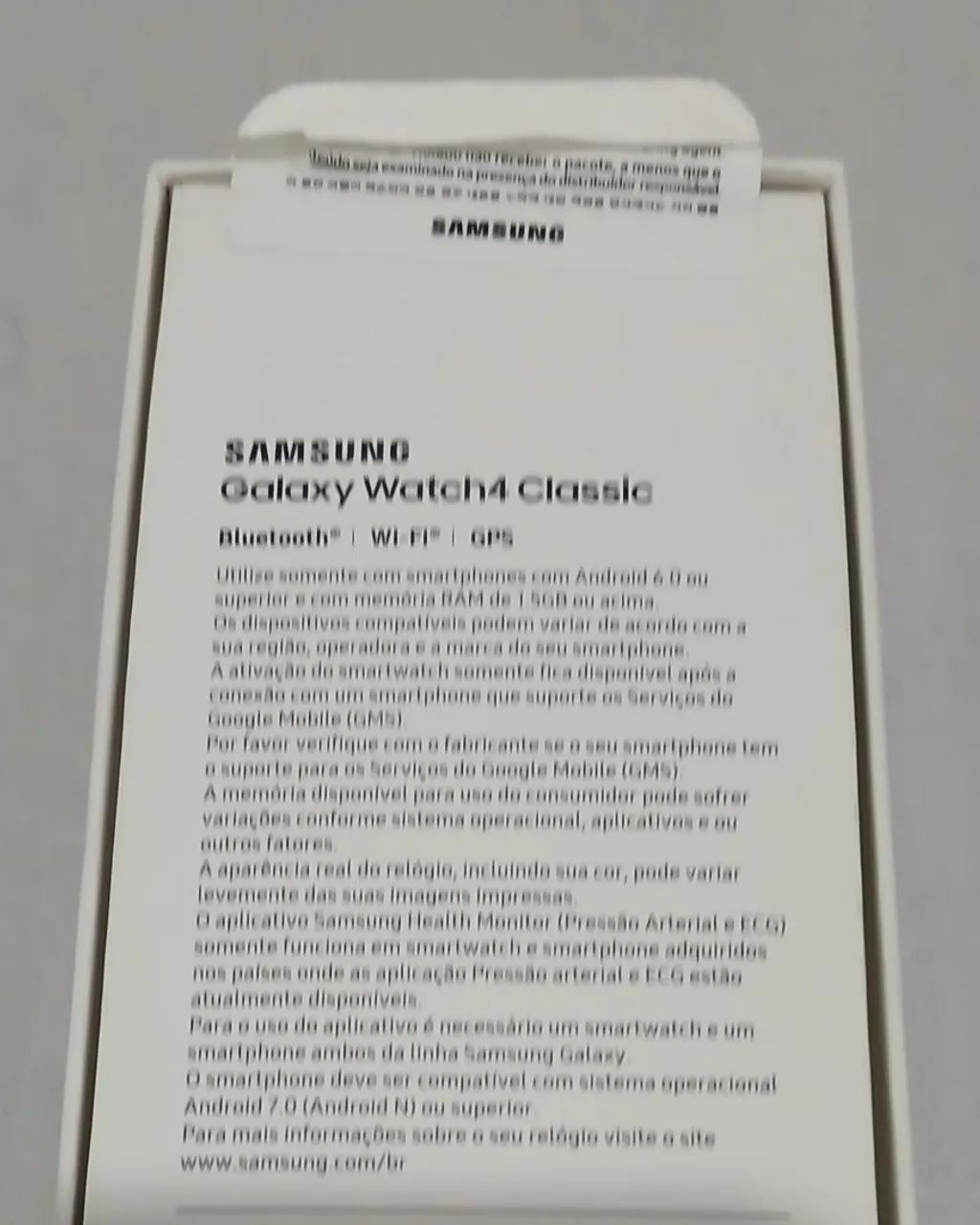 Galaxy Watch 4 Classic 46 mm + 3 Pulseiras - Foto 4