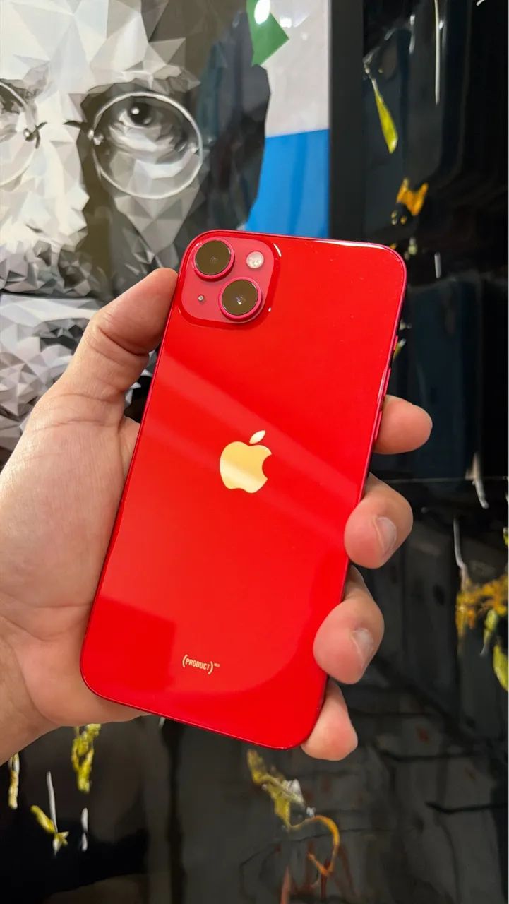 iPhone 14 Plus, 128GB, Vermelho - Celulares e Smartphones