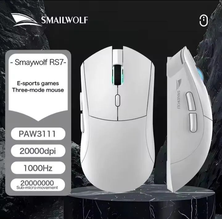 Mouse Gamer RS7 20k Dpi