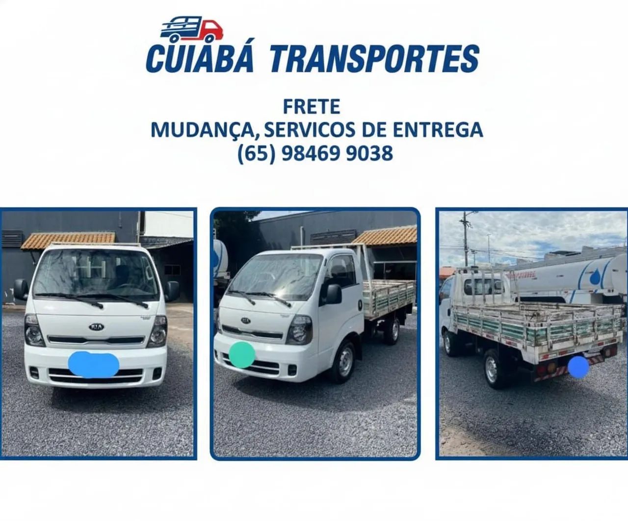 Frete,mudanças e serviço de entrega.