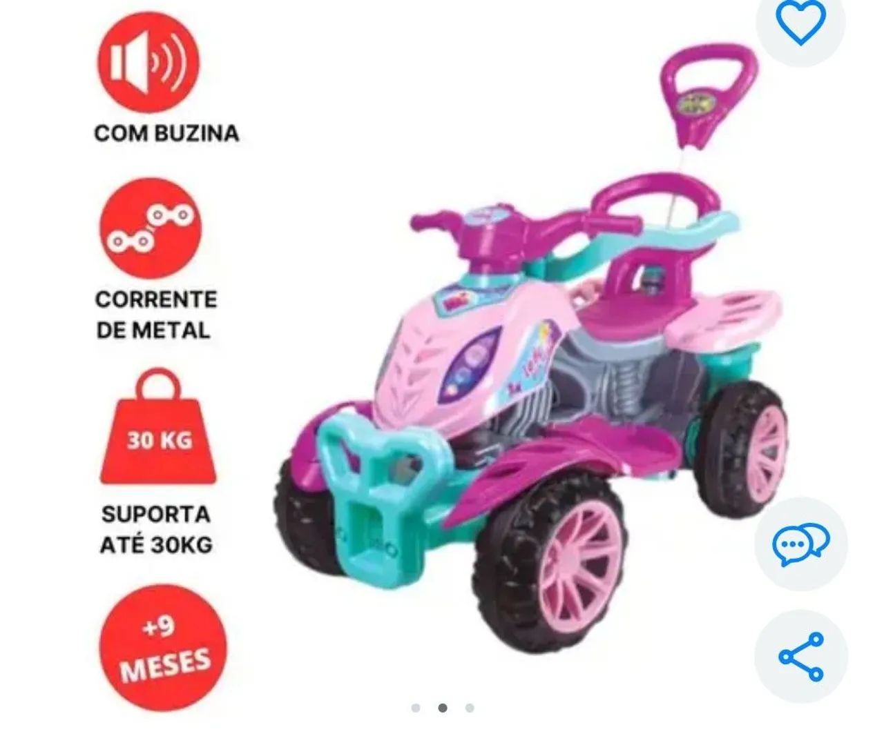 Carrinho de passeio infantil 