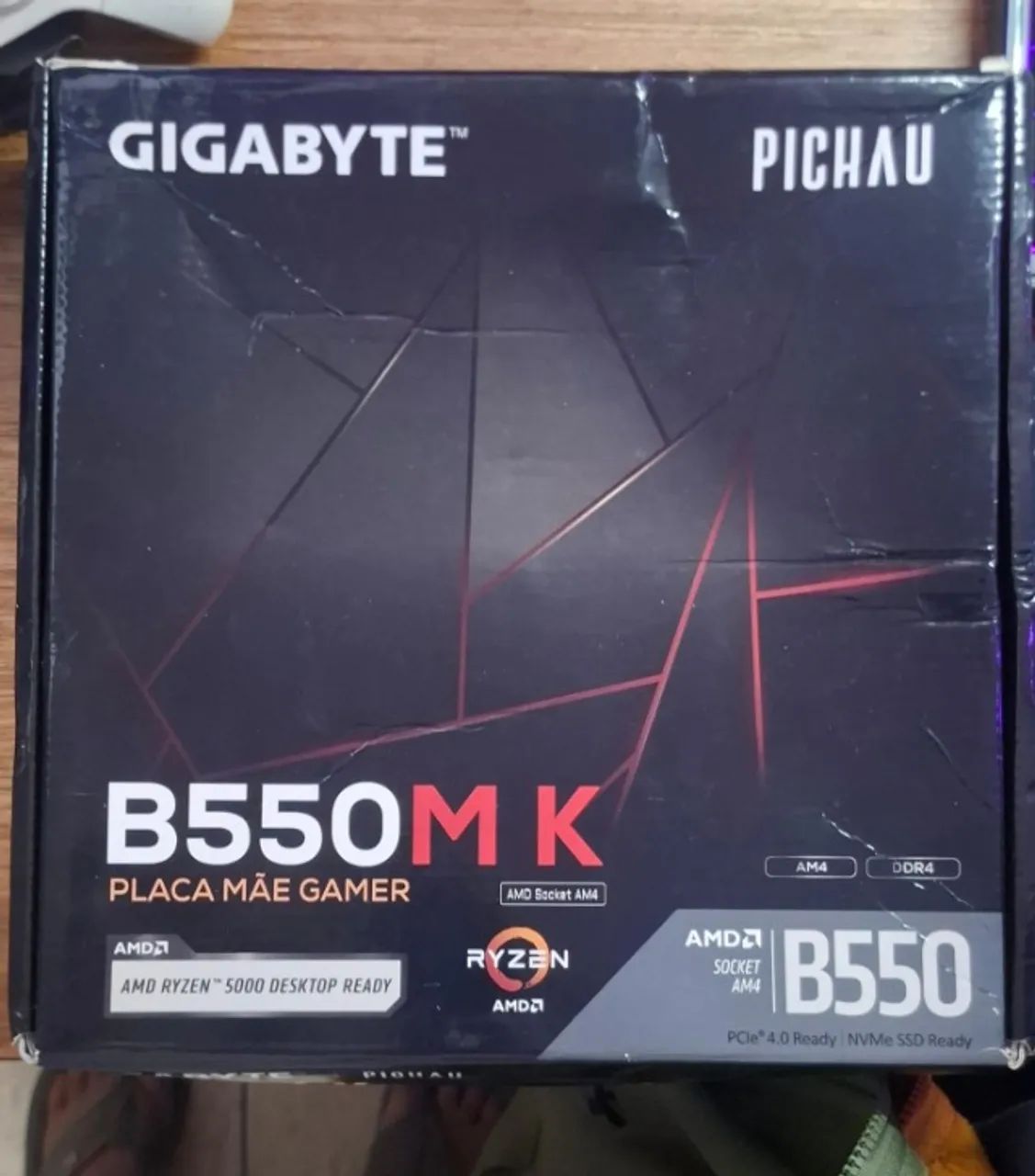 Placa Mãe Gigabyte B550MK