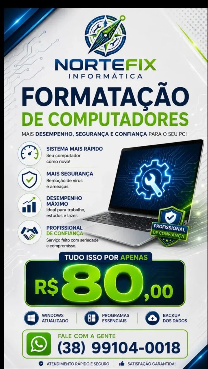 Formatação e instalação de programas 