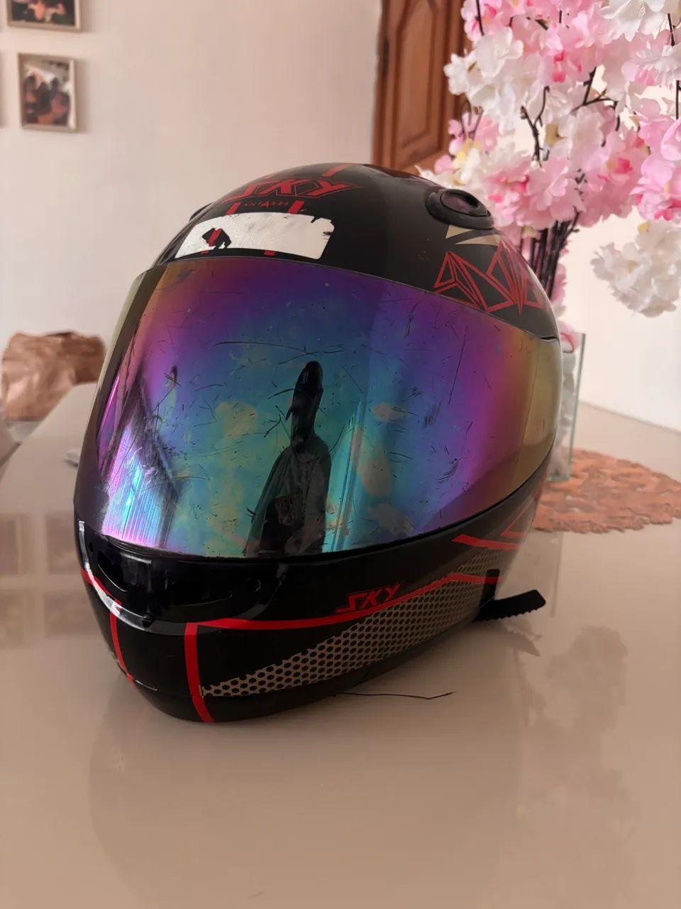 Capacete SKY TAM 58 - Foto 4