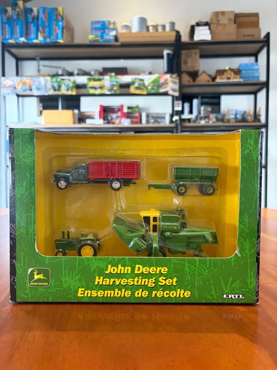 Kit miniaturas colheita John Deere 1/64
