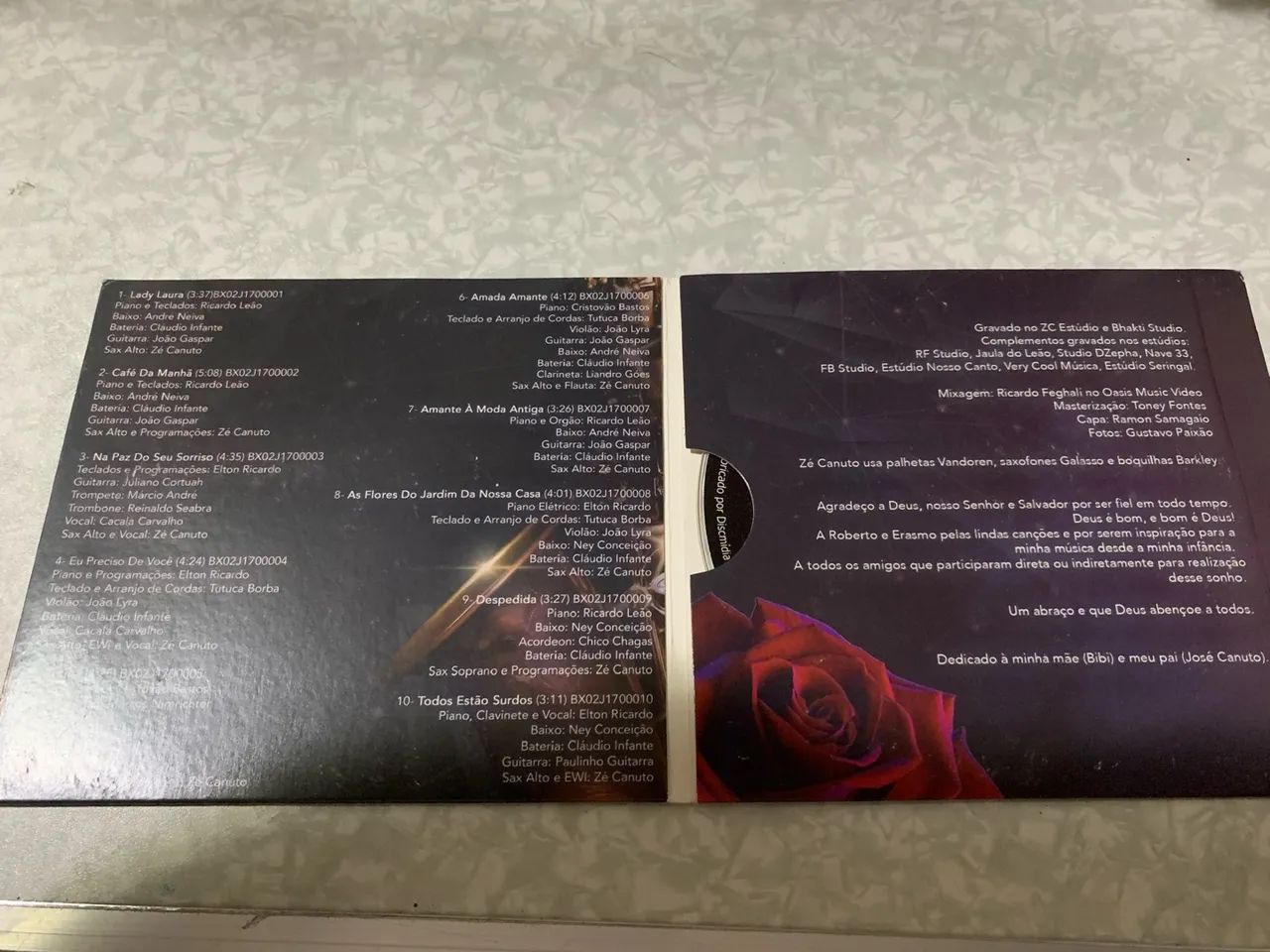 CD AUTOGRAFADO- ZÉ CANUTO  - Foto 3