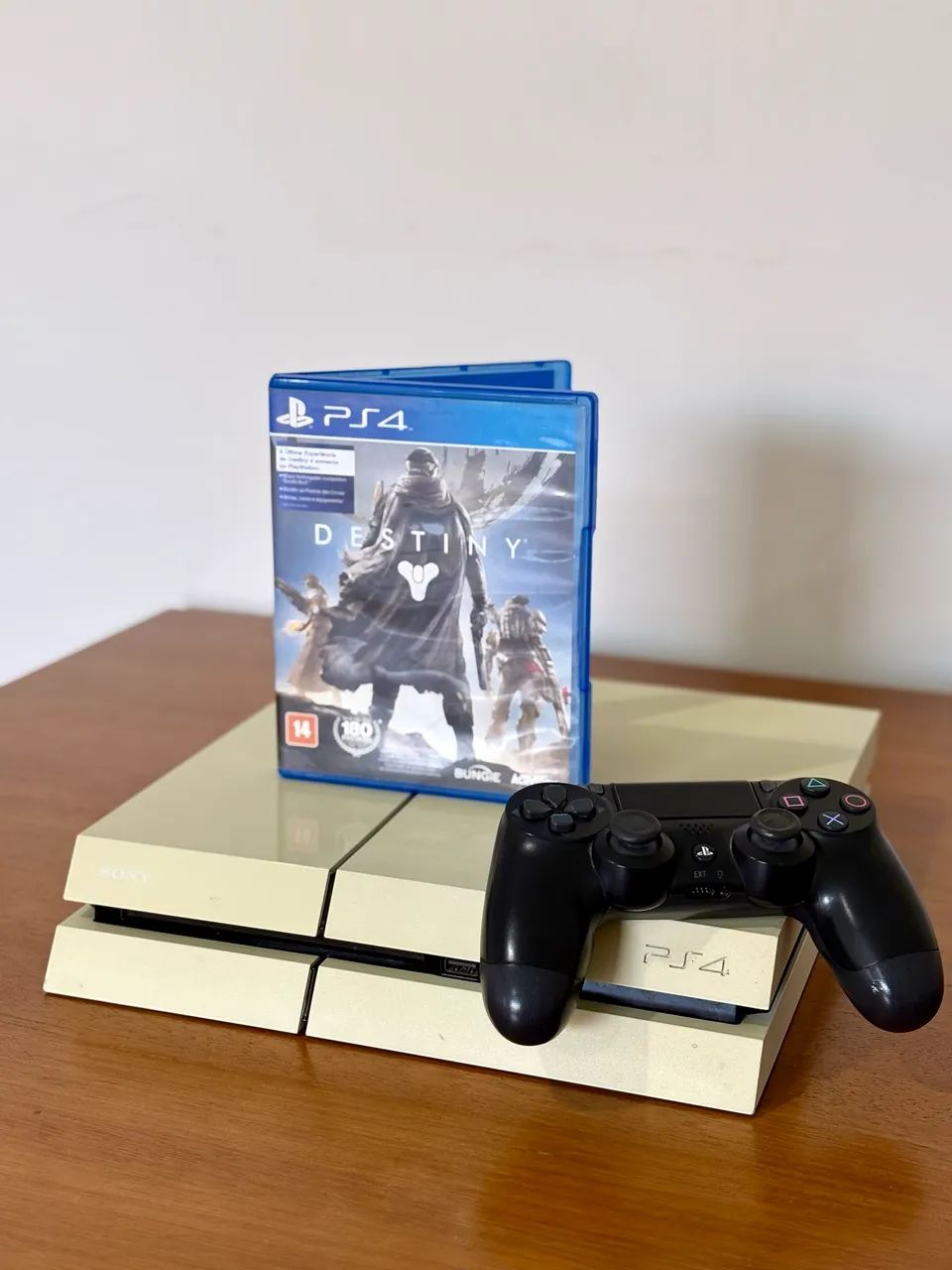PS4 BRANCO + 20 JOGOS 