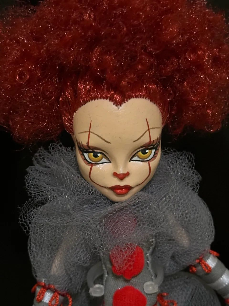 Boneca Monster High Pennywise Skullector Custom - Foto 4