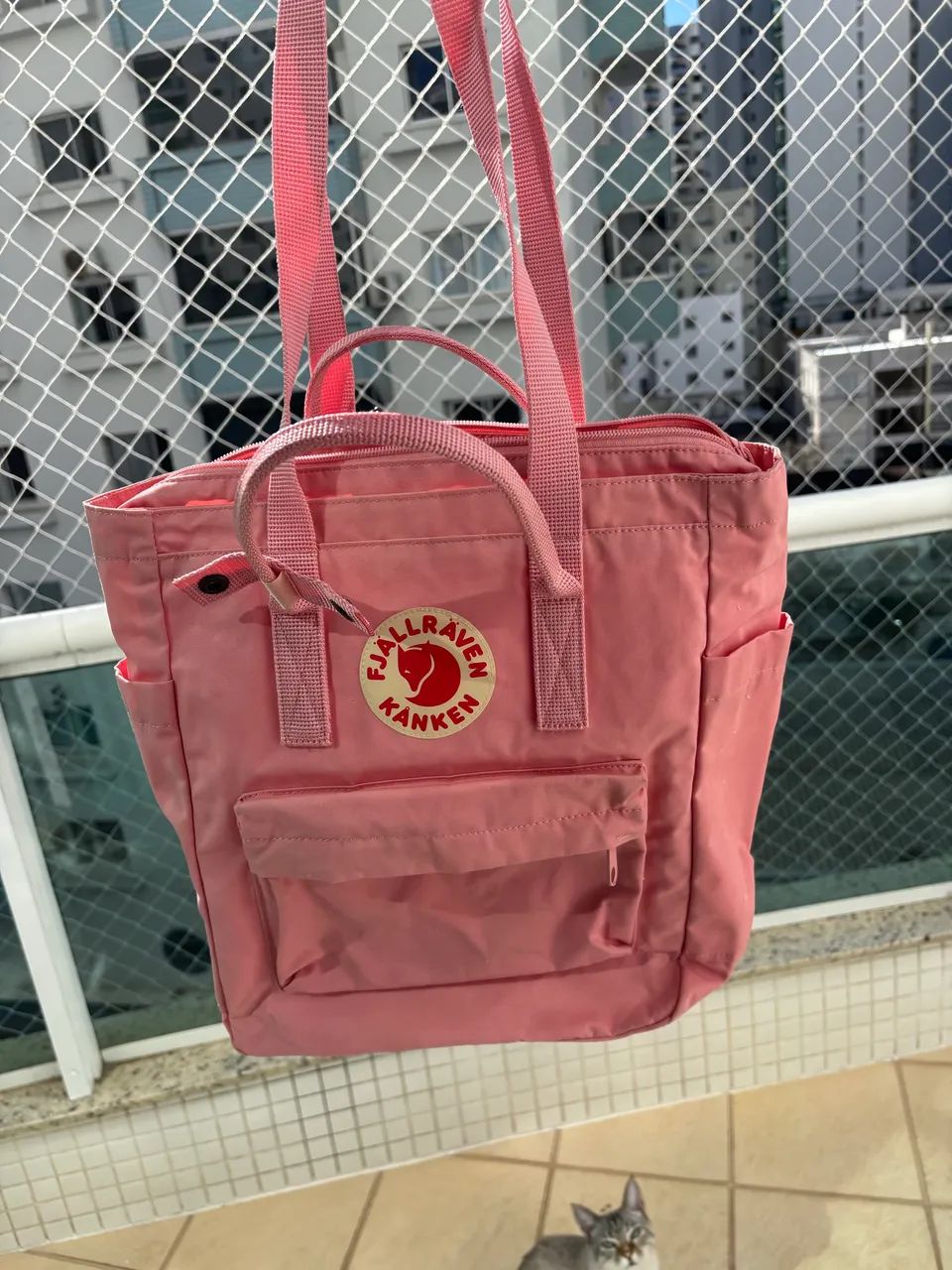 Mochila Kånken Clássica Pink - Foto 3