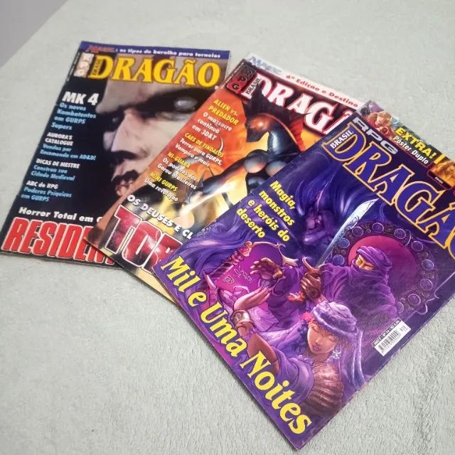 REVISTAS DRAGÃO BRASIL + BRINDE (HOLY AVENGER ESPECIAL N° 3
