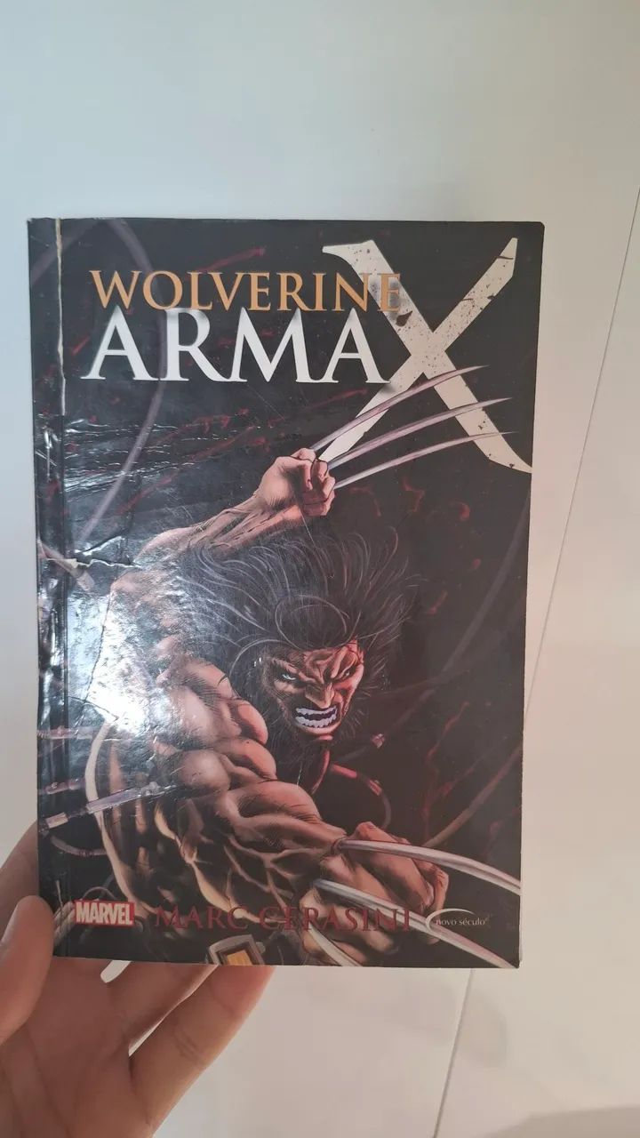 Livro wolverine arma X