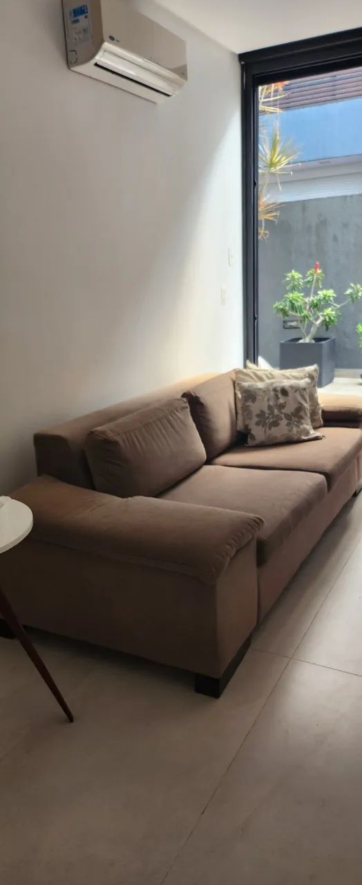 Sofá 3 Lugares 2,37m - Excelente Estado - Foto 2