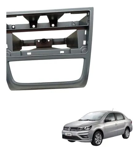 Moldura Painel Central Volkswagen Voyage 2013 2014 2015 2016 - Foto 3