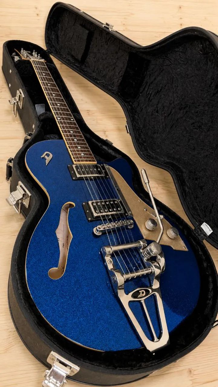 Guitarra duesenberg starplayer Sparkle blue 