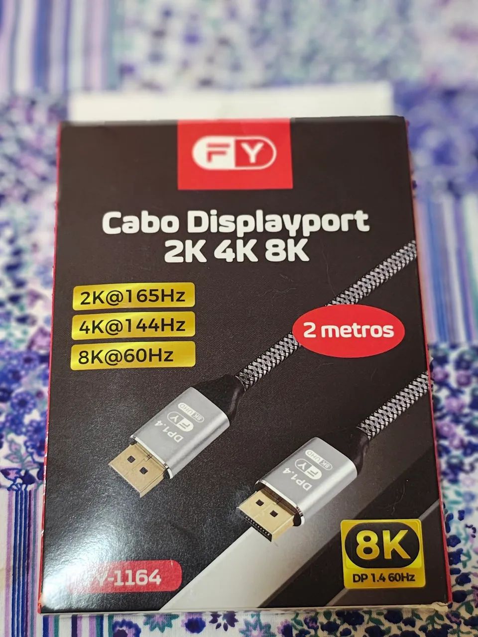Cabo Displayport 1.4