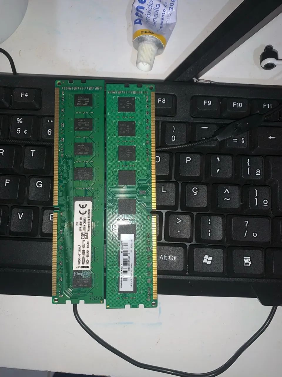 GB de ram 8gb 2 pentes 4 gb  - Foto 3