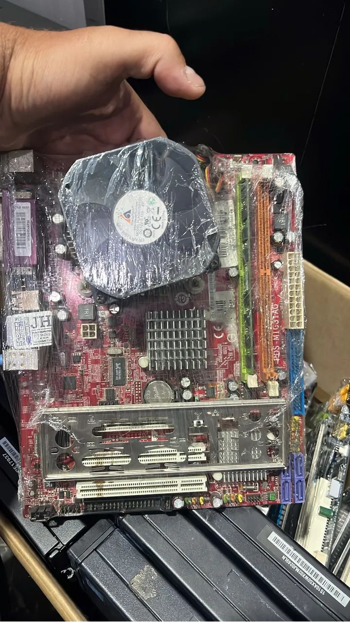 Kit placa mãe  - Foto 4