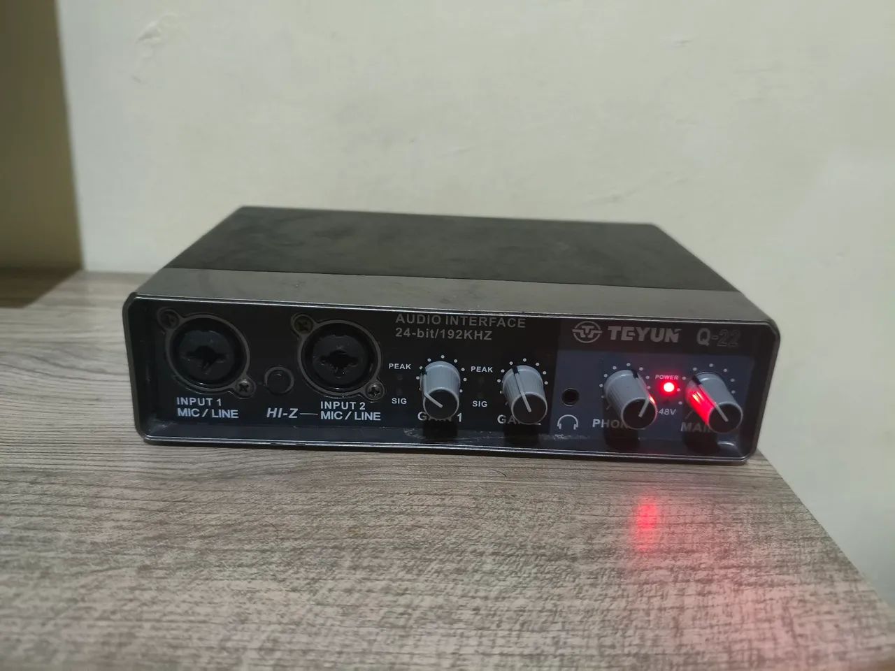 Interface de audio Teyun q-22 - Foto 3