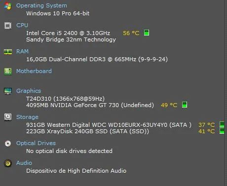 Pc completo antigo