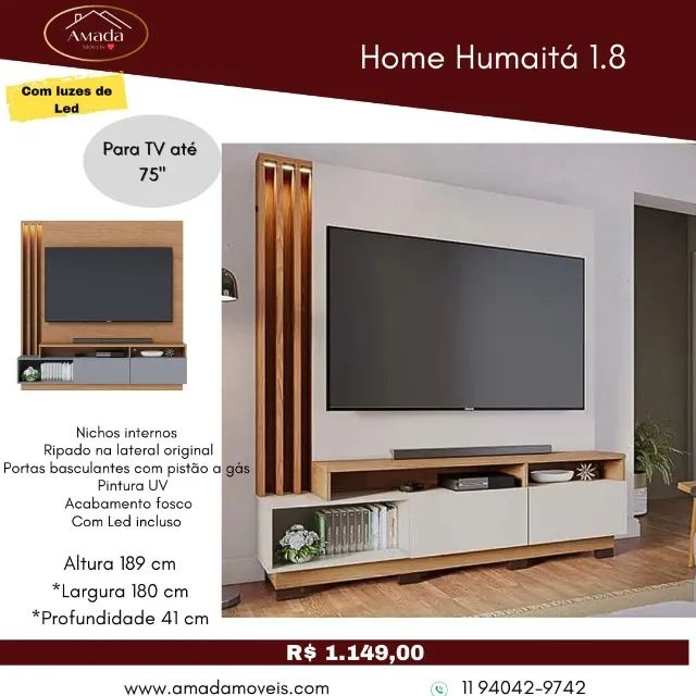 Home Humaitá 1.8, a pronta entrega.